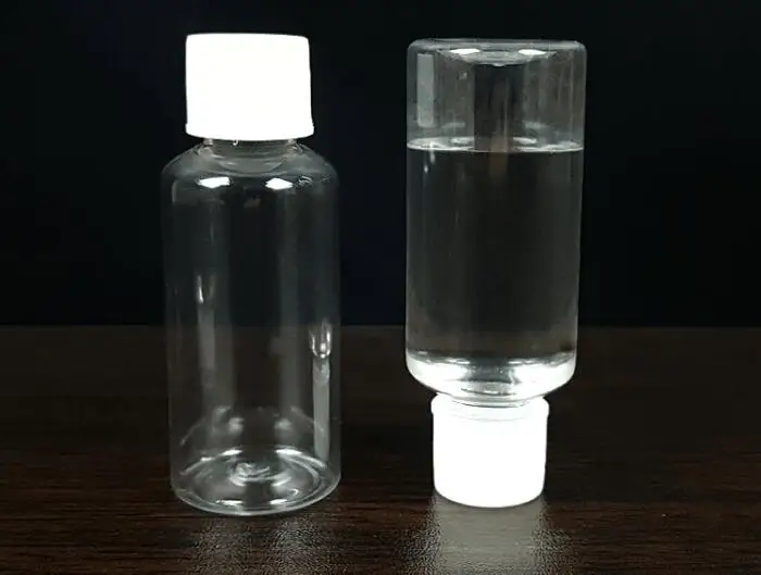 100pcs Portable Clear Plastic Bottle Refillable Bottles Screw Cap Bottle Empty Cosmetic Container 10ml 20ml 30ml 50ml 60ml 100ml