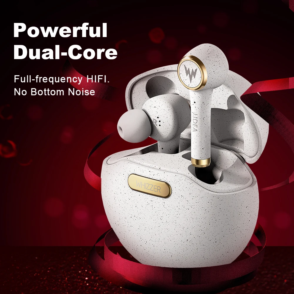 WHIZZER TP1S беспроводные Bluetooth наушники 3D стерео беспроводные наушники fone de ouvido kulaklыk наушники с двойным микрофоном Рождество