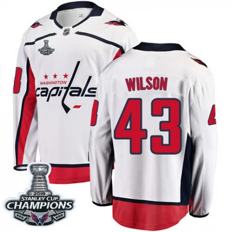 Коричневый Сшитые мужские брюки в стиле «T.J» Oshie Capitals Кубок Стэнли Final Champions JERSEY - Цвет: Коричневый