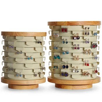 

DIGU 360 Degree rotation high quality jewelry shopping stud earrings stand display jewelry rack