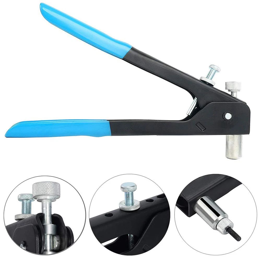 86PCS/106PCS Hand Nut Rivet Gun Riveter Nutsert Kit M3 M4 M5 M6 M8 Threaded Nut Rive Tool