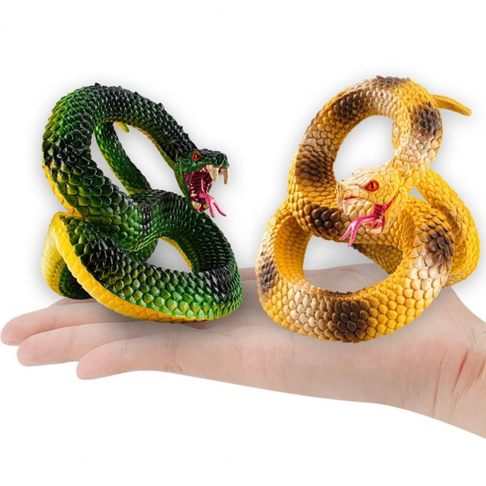 Figura de serpiente de dibujos animados, figura de serpiente, estructura  sólida vívida, modelo de serpiente de dibujos animados coloridos para  Decoración|Juguetes artesanales| - AliExpress