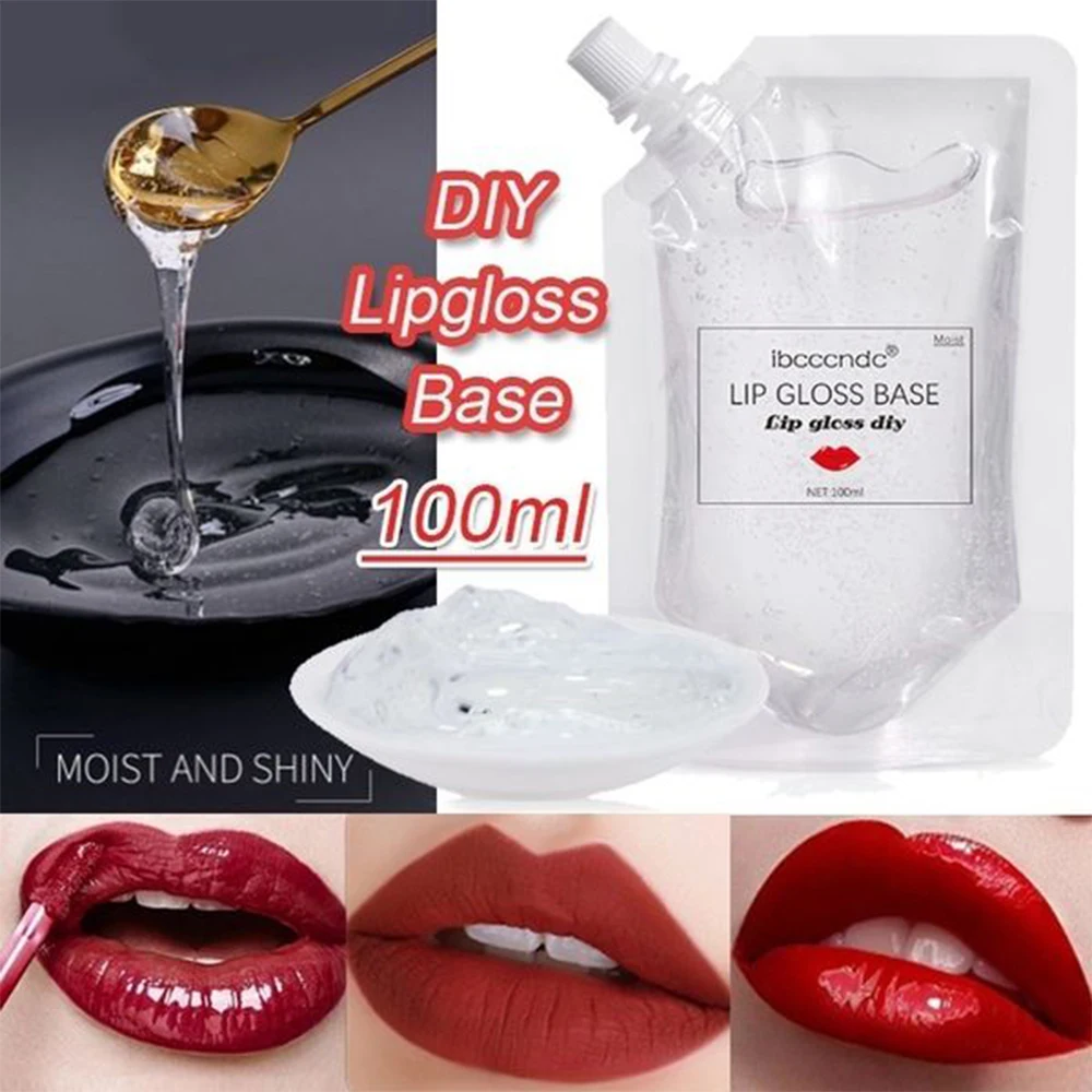 ibcccndc 100ml Matte Moisturizing Lip Gloss Handmade Lip Glaze Material Odorless Matte Versagel Lipgloss Base DIY Making Kit ibcccndc 100ml Matte Moisturizing Lip Gloss Handmade Lip Glaze Material Odorless Matte Versagel Lipgloss Base DIY Making Kit