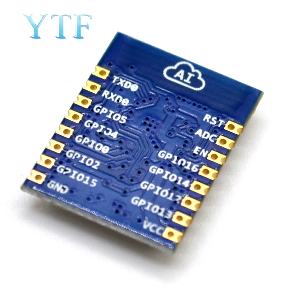 ESP8266 ESP07 ESP-07 Wi-Fi пульт дистанционного управления, Серийный порт, беспроводной приемопередатчик, модуль 2,4 ГГц, 3,3 В для Arduino Uno, подлинность, гарантия