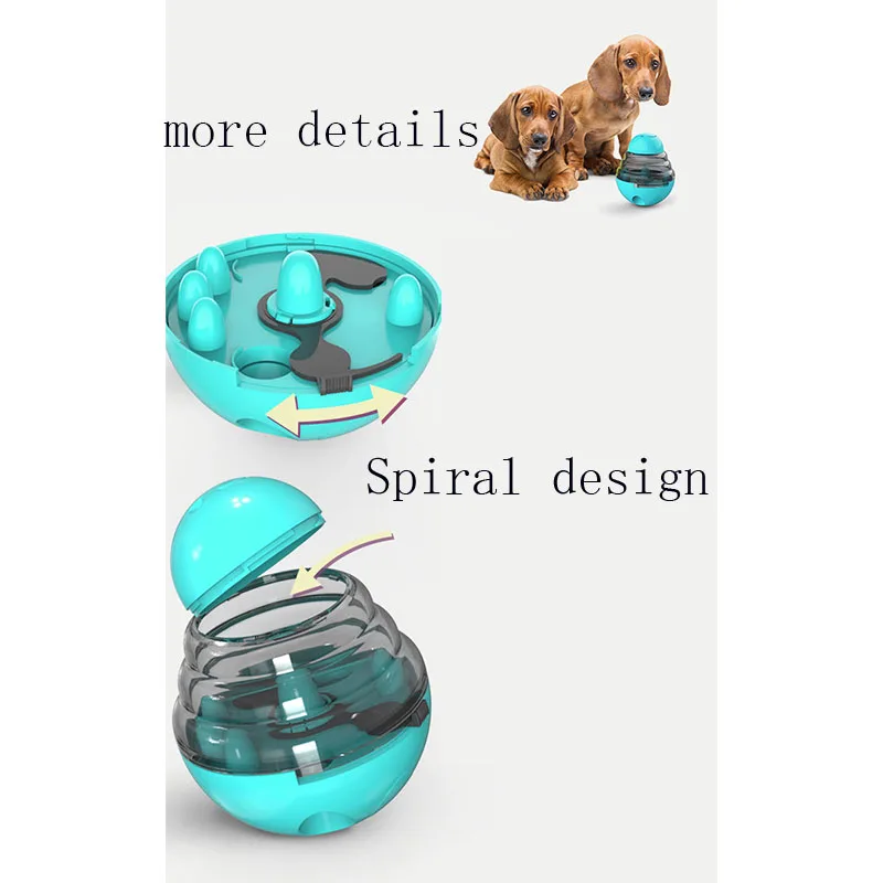 Интерактивная игрушка для кошек IQ Treat Ball умнее игрушки для домашних животных пищевой шар для кошек диспенсер для еды Обучающие игровые мячи товары для домашних животных