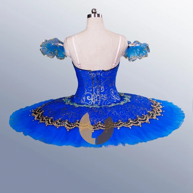 blue pancake tutu