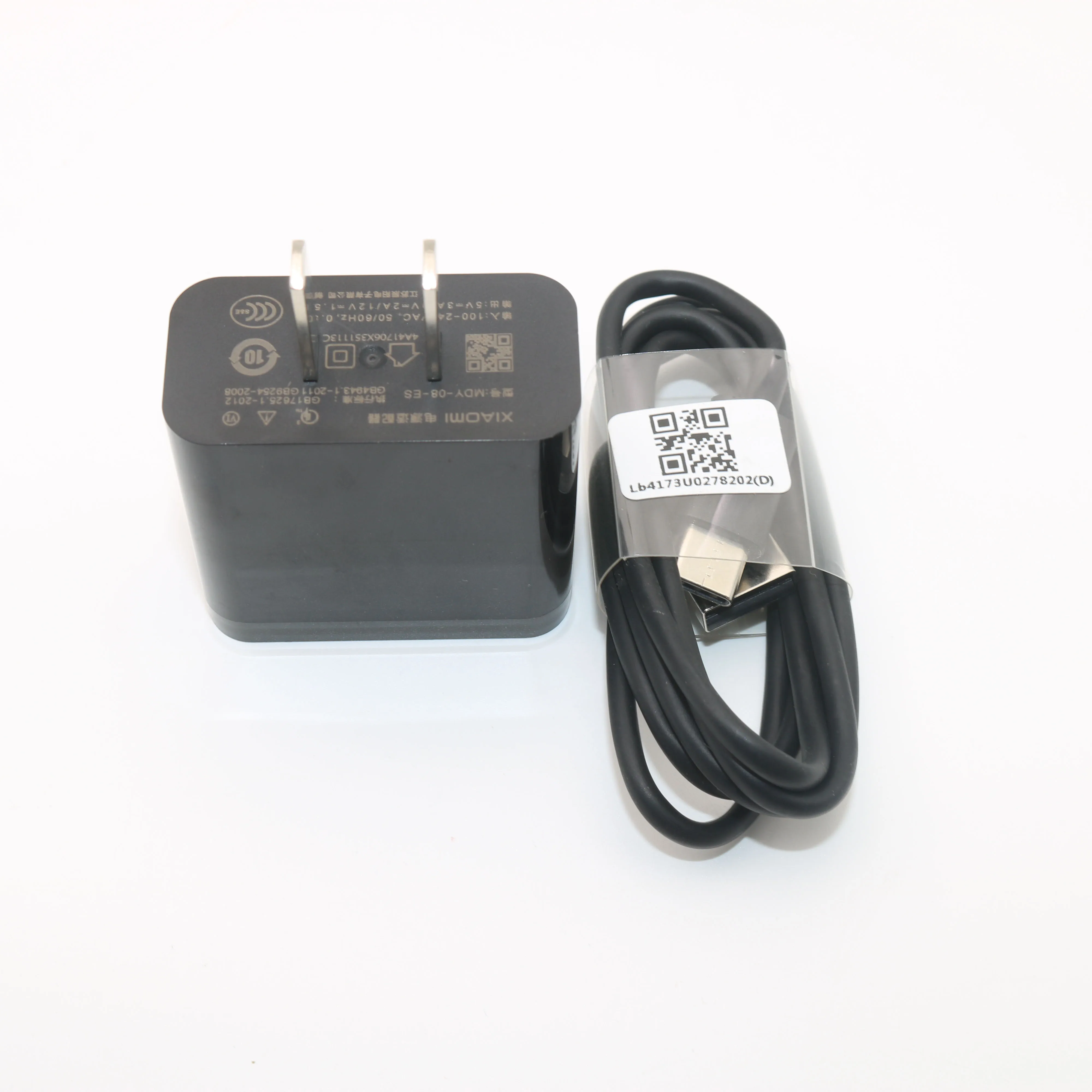 Black US Add Cable Быстрое зарядное устройство Xiao mi, QC 3,0 адаптер для быстрой зарядки USB type c для mi 6 a2 a3 8 9 lite se 9 9t pro max 3 redmi note 7 8 pro - Тип штекера: Black US Add Cable