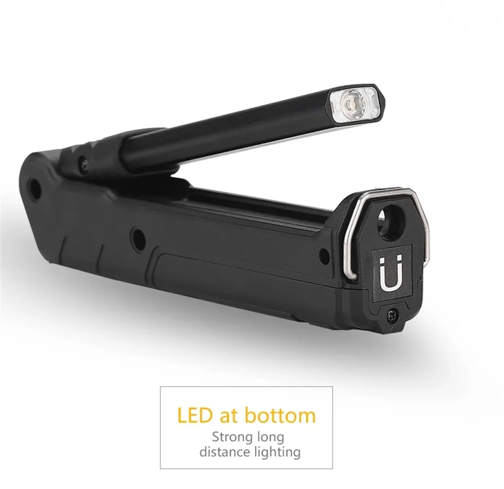 Портативный светильник ing USB Перезаряжаемый COB флэш-светильник светодиодный рабочий светильник G15 Магнитный фонарь наружный кемпинговый Автомобильный ремонтный светильник для палатки