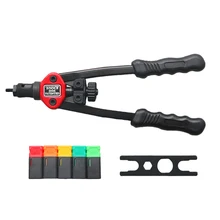 Riveteuse à main antirouille, pistolet à écrou, outil manuel, mandrins, Kit de réglage professionnel pour l'assemblage de voitures, ascenseurs