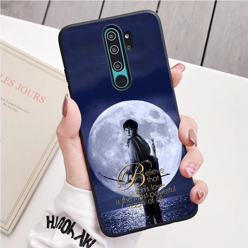 xiaomi leather case charging once upon a time black Silicone Phone Case For Redmi note 9 8 7 Pro S 8T 7A Cover xiaomi leather case color