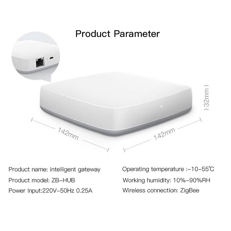Для Tuya Zigbee Smart Gateway Hub домашняя Автоматизация безопасность сцены PIR двери и окна датчик температуры и влажности умный срок службы