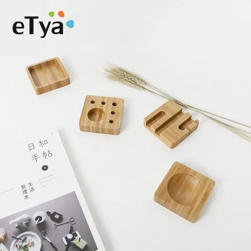 Diy настольный деревянный ящик Органайзер для мелочей канцелярский деревянный ящик для хранения Чехол-карандаш декоративный деревянный контейнер домашний декор