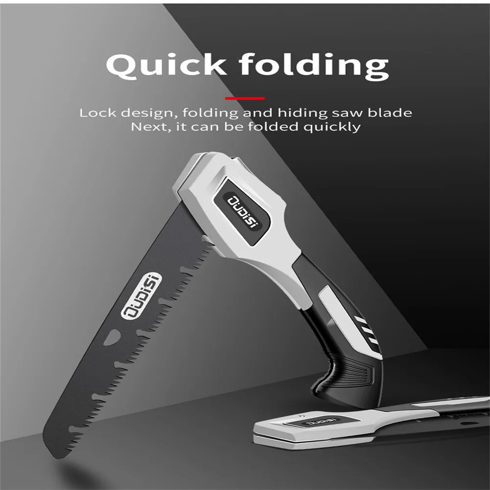 400/455/520mm Folding Saw Heavy Duty Extra Long Blade Hand Saw SK5 Japanese Saw Hacksaw Garden Pruning Trimming Woodwork Cutting 3