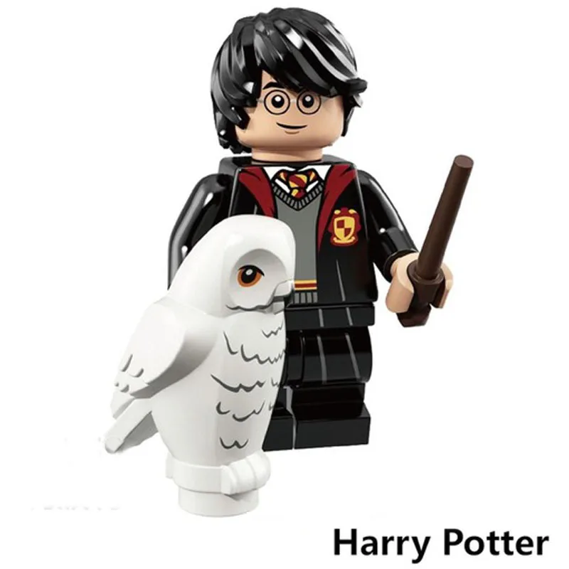 

Magic Figure Building Blocks Toys Rubeus Dobby Hagrid Luna Seamus Voldemort Dumbledore Moody Finnigan Hermione Brick LEGOED