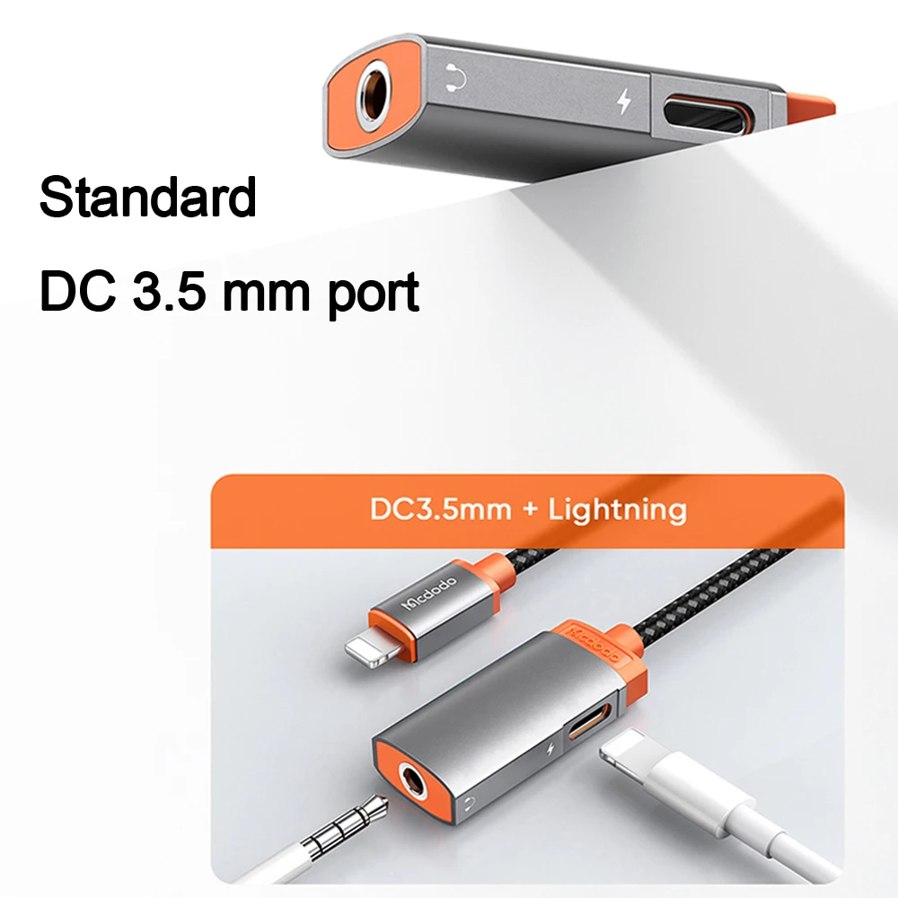 Mcdodo Aux Audio Adapter lightning To 3 