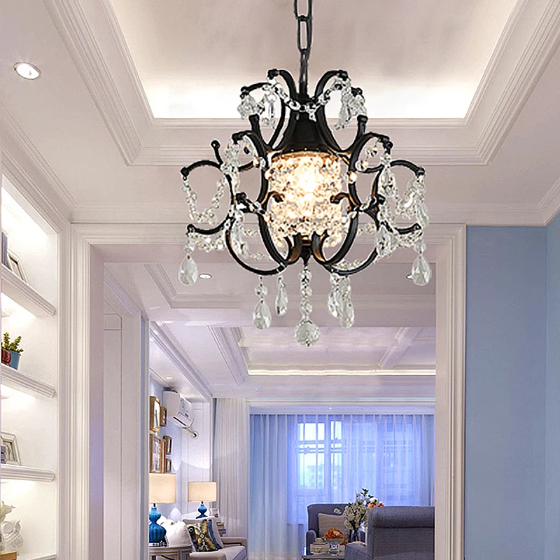 Современная Люстра хрустальная люстра с кристаллами люстры Candelabros De cresstal Lampara ccrystal Colgante Спальня Кабинет Лофт свет