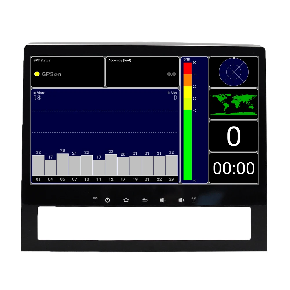 NaviTopia 10,1 дюймов 8 core ram 2G rom 32G Android 8,1 автомобильный радиоплеер для Toyota Land Cruiser 200