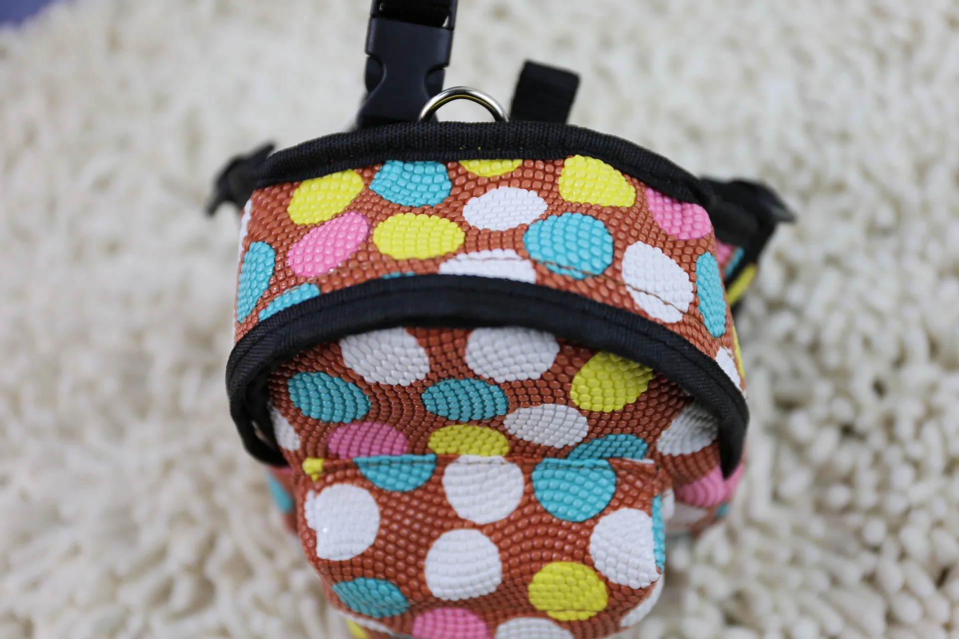 朱莉圆点宠物背包书包 (14)