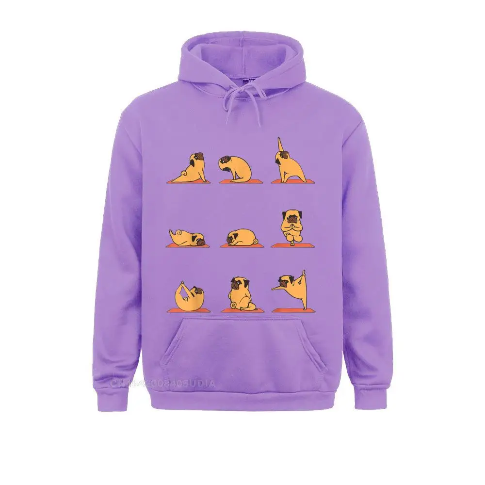 Custom Pug Yoga Puppy Yoga Poses and Meditation Funny T-Shirt__B13355 Young Sweatshirts Company Lovers Day Long Sleeve  Hoodies Hoods Pug Yoga Puppy Yoga Poses and Meditation Funny T-Shirt__B13355purple