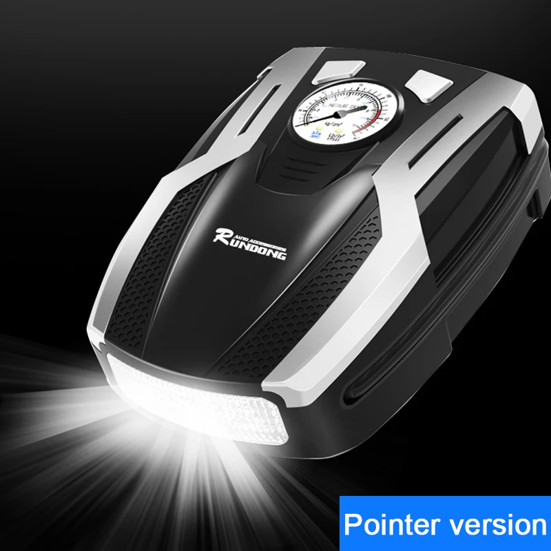 Автомобильный воздушный компрессор 12 В указка/цифровой дисплей электрический воздушный насос мотоцикл давления в шинах инструмент авто аксессуары - Название цвета: Pointer Display