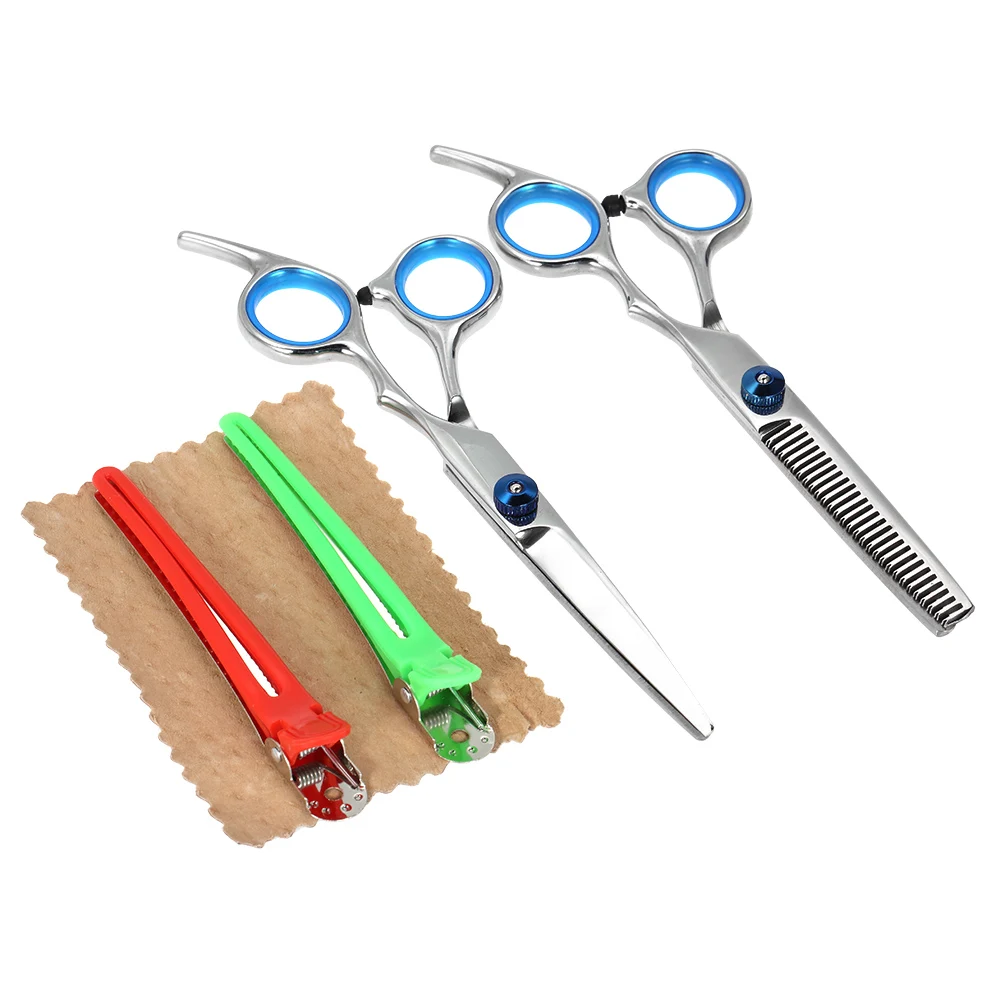 

Professional Hairdressing Scissors Hair Cutting Scissors Set Barber Shears Hair Thinning Styling Comb Kit with Bag for Salon