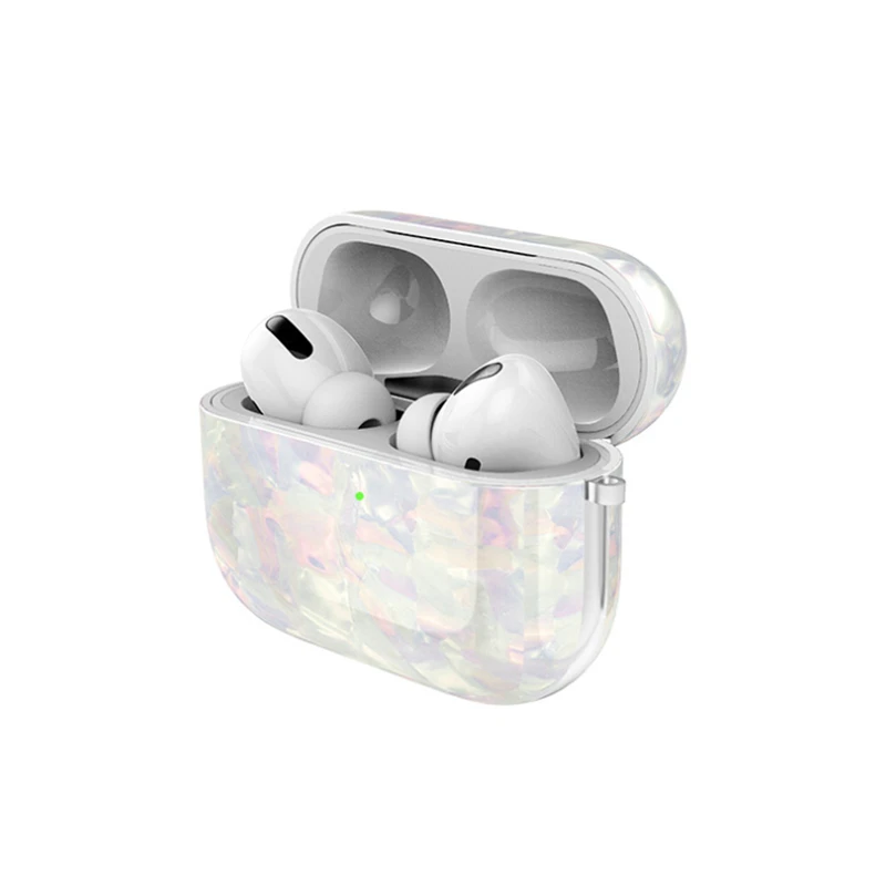 Роскошный чехол с мраморным узором для Airpods Pro, мягкий чехол для наушников из ТПУ для Apple Air pods, чехол для зарядки