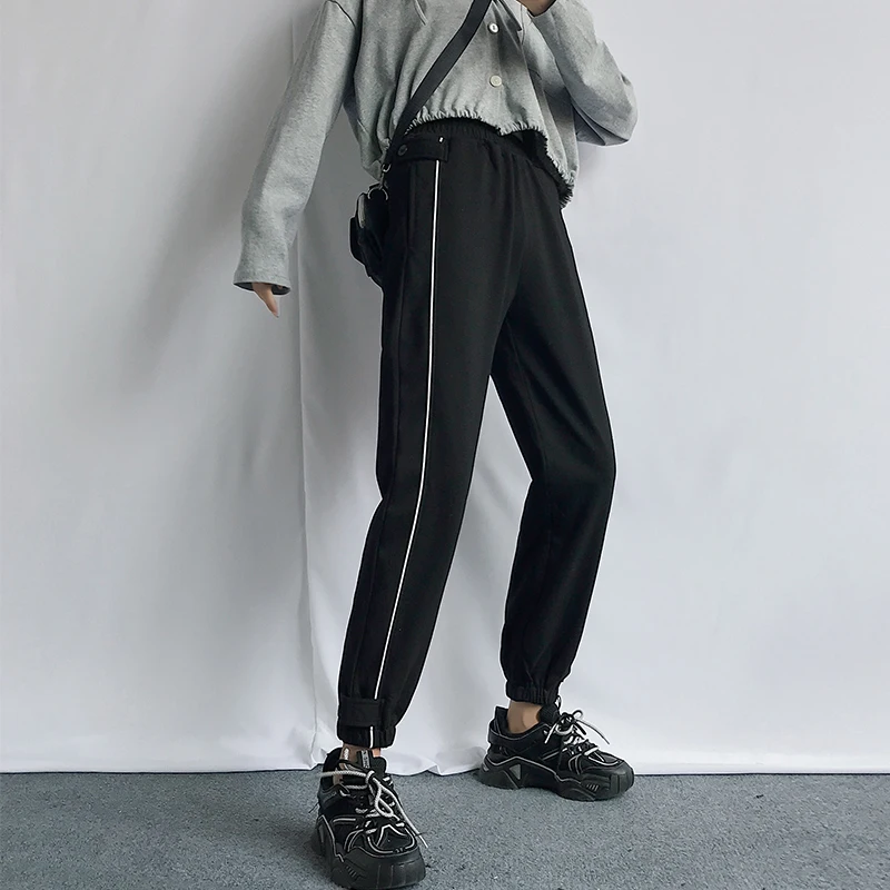 Брюки детские повседневные в стиле хип-хоп Новинка весна-осень 2021 года свободные