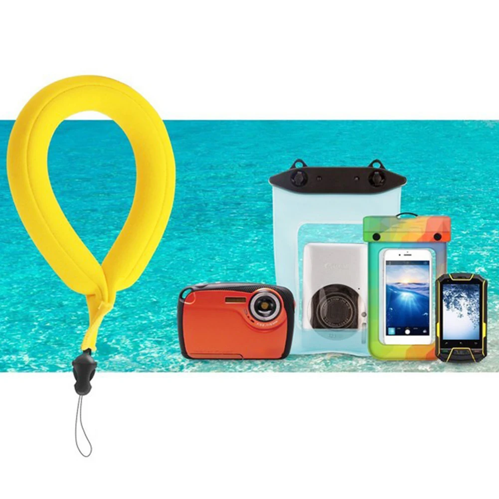 Anti-lost Floating Practical Swimming Bright Color Camera Wrist Strap Waterproof Fashion Handle Sports Durable Unisex For GoPro