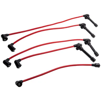 

5 Pcs 10.2MM Spark Plug Ignition Wire Set for Acura CL L4 2.2L 1997 HD9002