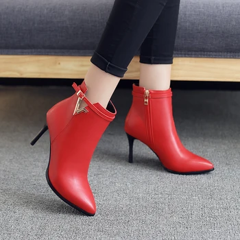 

Elegant And Comfortable Slimming Legs Are Suitable For Ladies And Versatile Ladies Pointed Simple Design Bare Boots