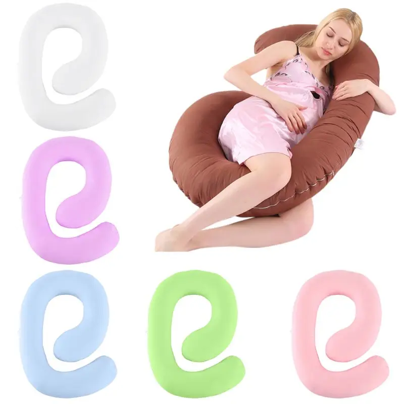 Подушка для беременных женщин, многофункциональная подушка с-типа для сна, поясничная подушка для талии, боковая подушка для сна, удобные принадлежности