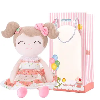 

Linglongfang Flower Dress Doll Doll Doll Animal Gift Decoration Children Plush Toy