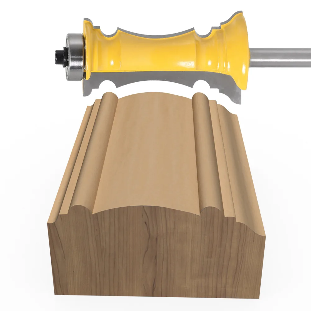 1pcs 8mm Shank Milling Cutter 38 1mm Miter Frame Molding Router