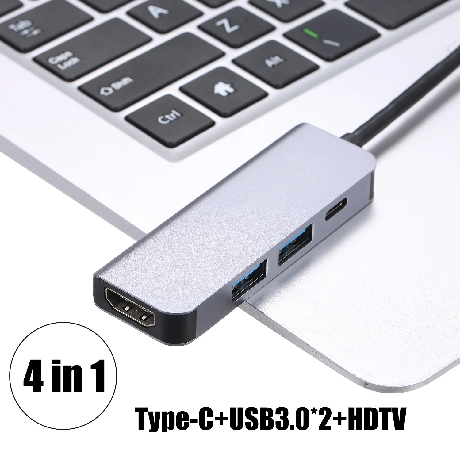 4 в 1 внешний usb-хаб C концентратор для Мульти USB 2,0 HDMI адаптер док-станция для samsung huawei MacBook Аксессуары USB-C сплиттер type C