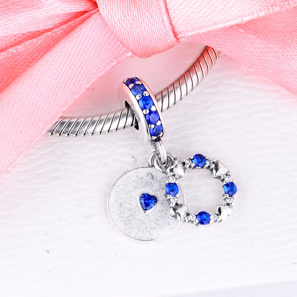 

Подходит для браслетов с подвесками CKK, сверкающие бусины в форме сердца, модель 100% дюйма, серебряные украшения, бесплатная доставка