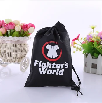 

Customized Logo Marathon Advertising Bag Clothes Alphabet pattern polyester Drawstring Bags Anniversary Gift Sport Storage Bag