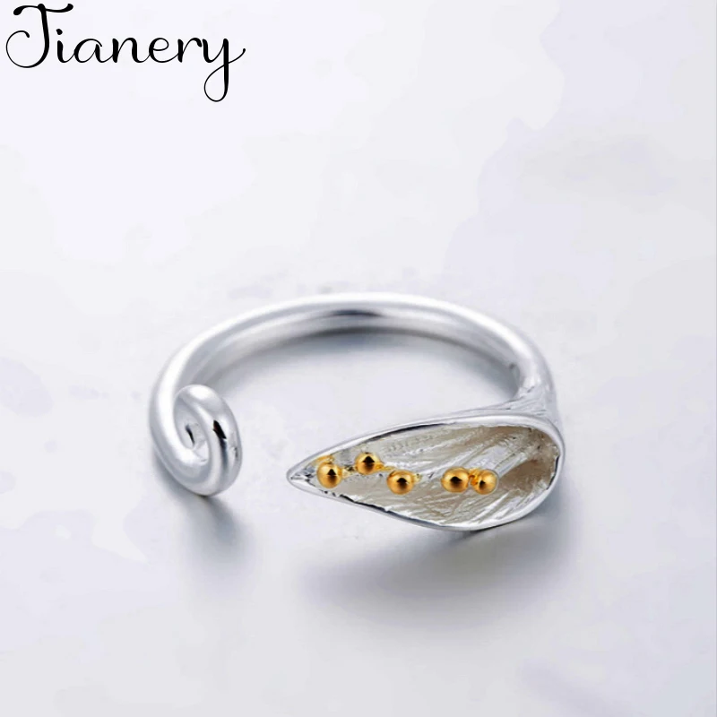 Женское кольцо с цветком Утренней славы серебряного цвета | Украшения и