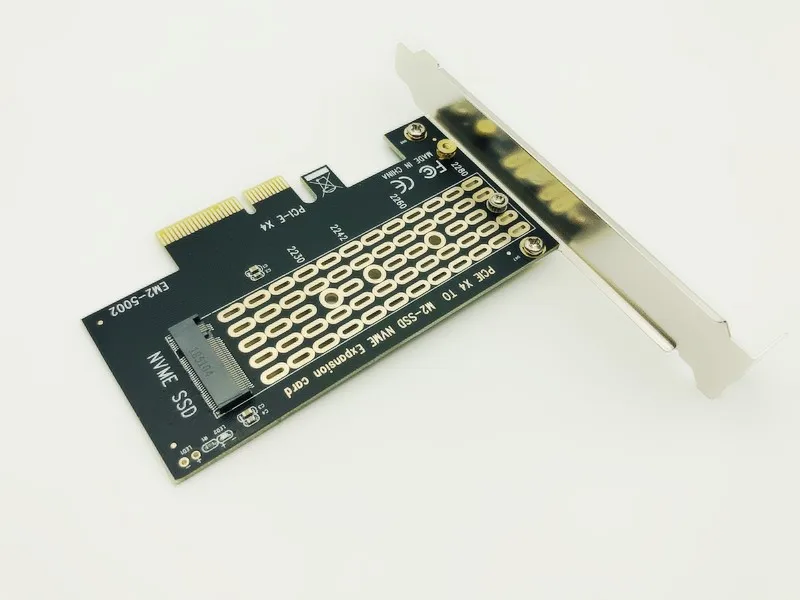6 шт. PCIE к M2 адаптер Riser Card PCI Express к M.2 NVME SSD PCIE адаптер M ключ NVME SSD M2 PCIE карты расширения компьютера
