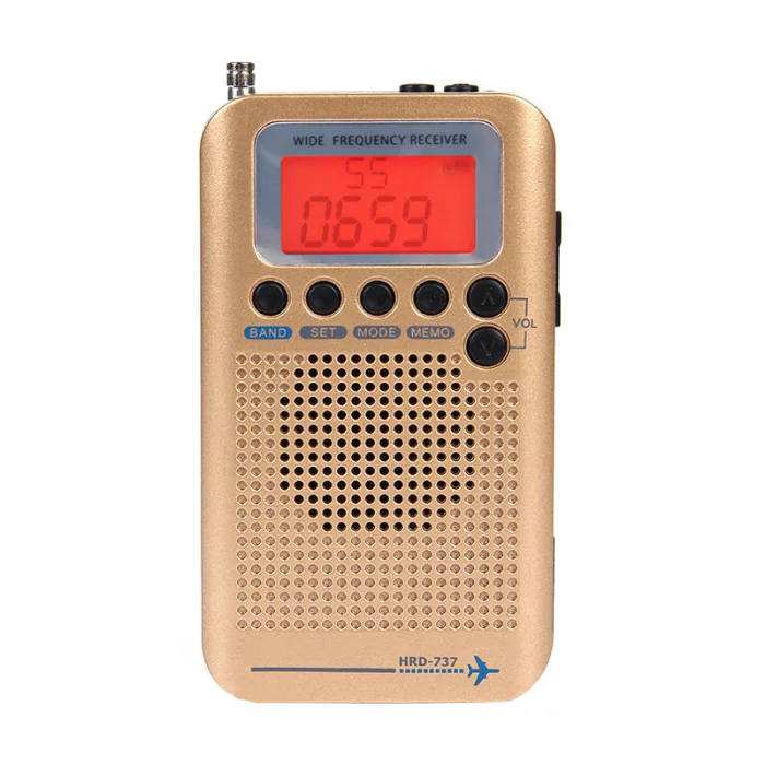 Горячая Распродажа; многофункциональный Полнодиапазонный радиоприемник FM/AM/SW/Air/VHF портативный Радиоприемник