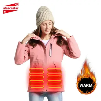 

Motorcycle Jacket USB Infrared Electric Heating Waterproof Winter Thermal Clothing Men Women Hooded Motorcycle Electric Jacket