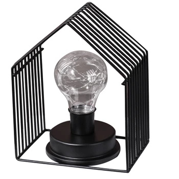 

Retro Classic Iron Art Table Lamp Lamp Night Light Bedroom Bedside Lamp Desk Lighting Living Room Home Decoration