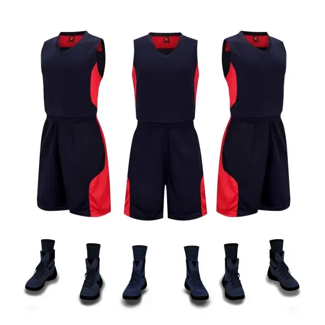 Kids Basketball Jerseys Breathable Training Suits Shirts Shorts Set Men Boys Blank College Basketball Kit Sport Running Uniforms