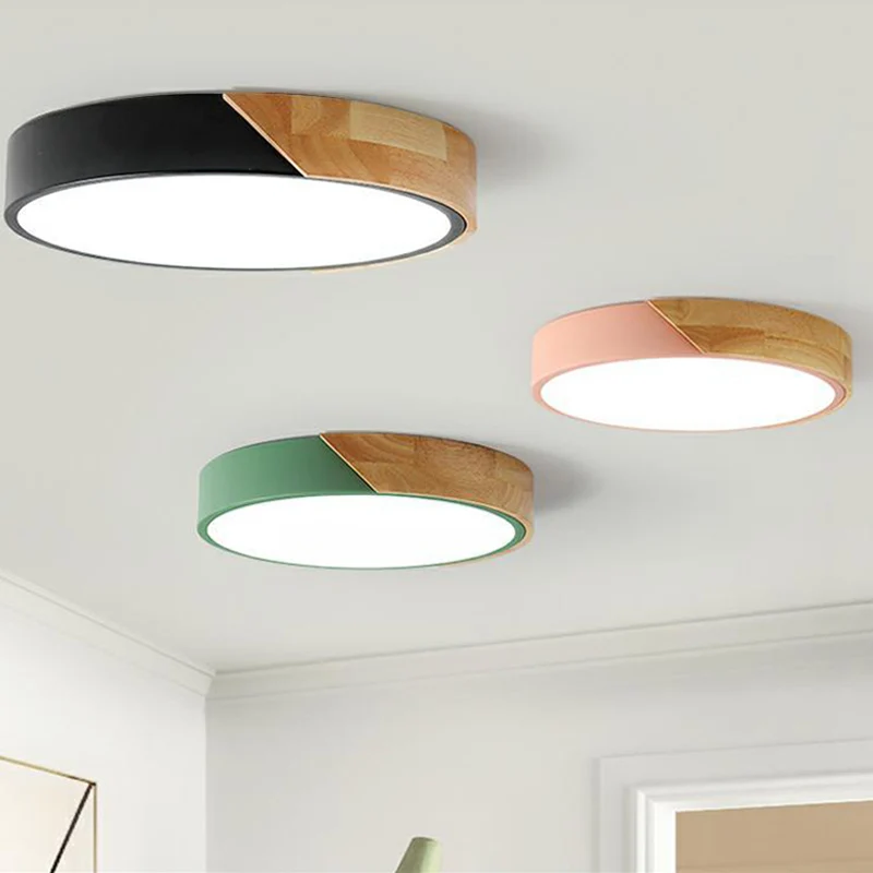 Quarto moderno conduziu a luz de teto luzes da sala luminária ultrafinos conduziu a lâmpada do teto luzes para sala estar