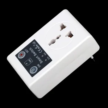 

220V 10A Phone SMS RC Remote Wireless Control Smart Switch GSM Socket Plug