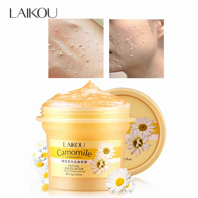 Natural Facial Scrub/Go Cutin Removal Face Exfoliating Cream Gel