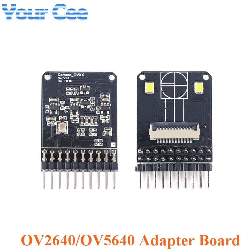 Мини OV2640 OV5640 OV5640-AF модуль камеры CMOS датчик изображения модуль широкоугольный адаптер расширения камеры