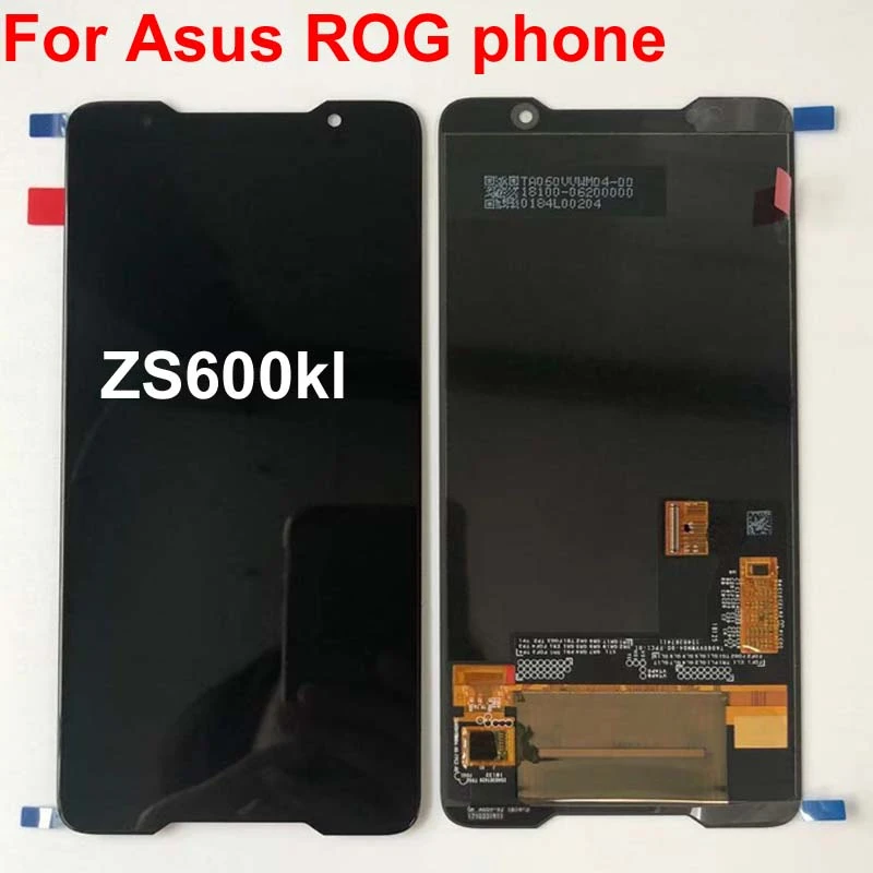 18 Original Amoled Screen For Asus Rog Phone Zs600kl Z01qd Lcd Display Touch Screen Digitizer Assembly Replacement Spare Parts Mobile Phone Lcd Screens Aliexpress
