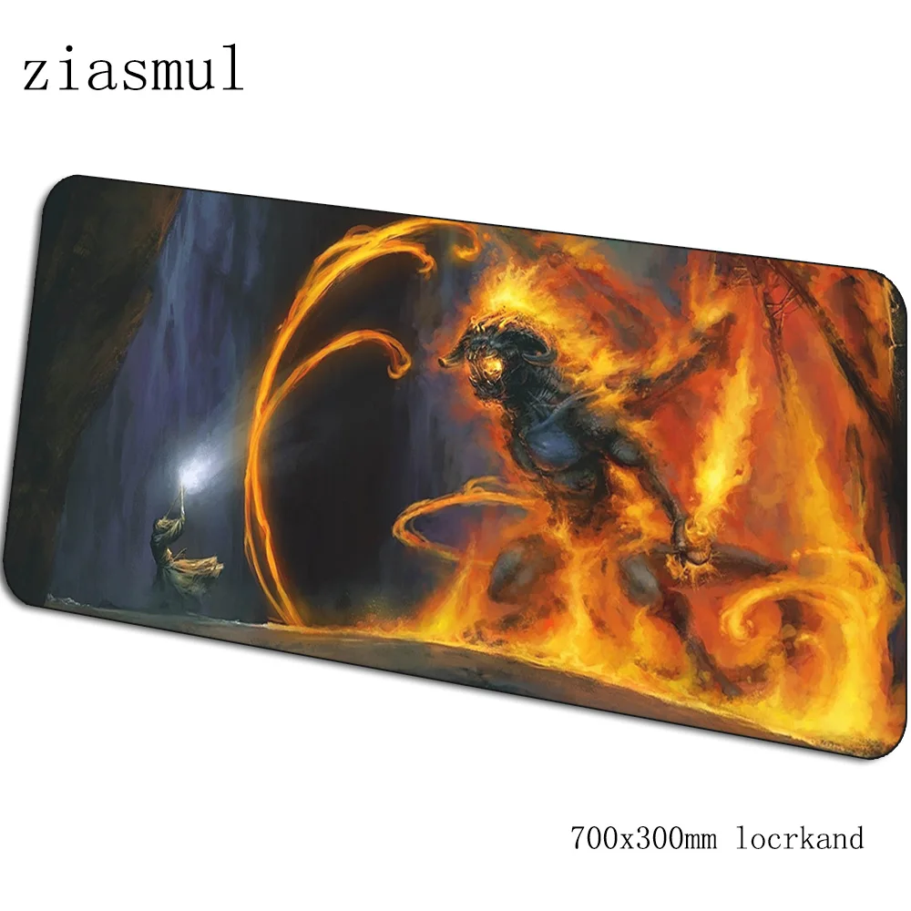Властелин колец коврик для мыши Kawaii компьютерный коврик 700x300x3 мм игровой коврик для мыши Большой 3d padmouse клавиатура игры ПК геймер стол - Цвет: pattern 1