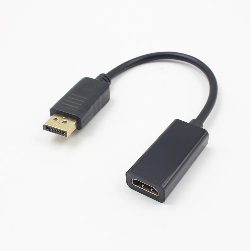 DP Male to HDMI Female Cable Adapter 1080P Converter Adapter Cable for PC Display Laptop Projector HD Audio conversion