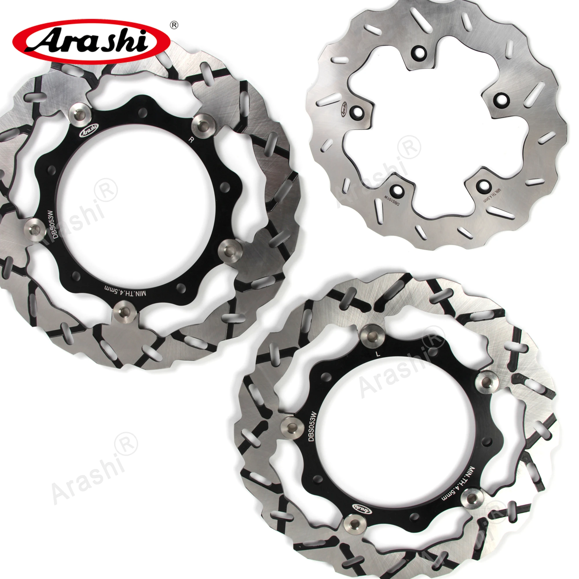 

Arashi TMAX Tech CNC Floating Front Rear Brake Disc Rotors For YAMAHA XP T-MAX TECH MAX ABS 560 2020 2021 XP560 TMAX560 Part